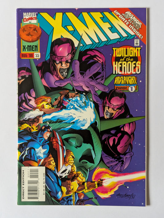 X-Men #55 Marvel Comic Book