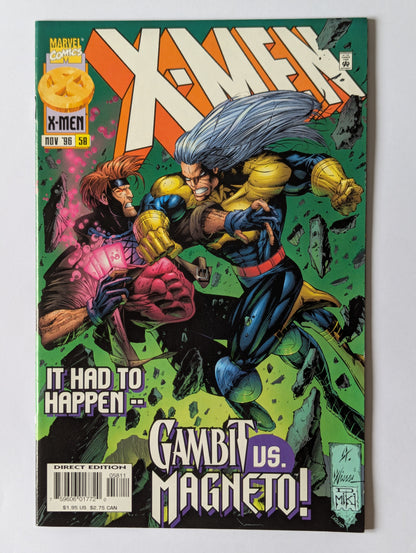 X-Men #58 Marvel Comic Book
