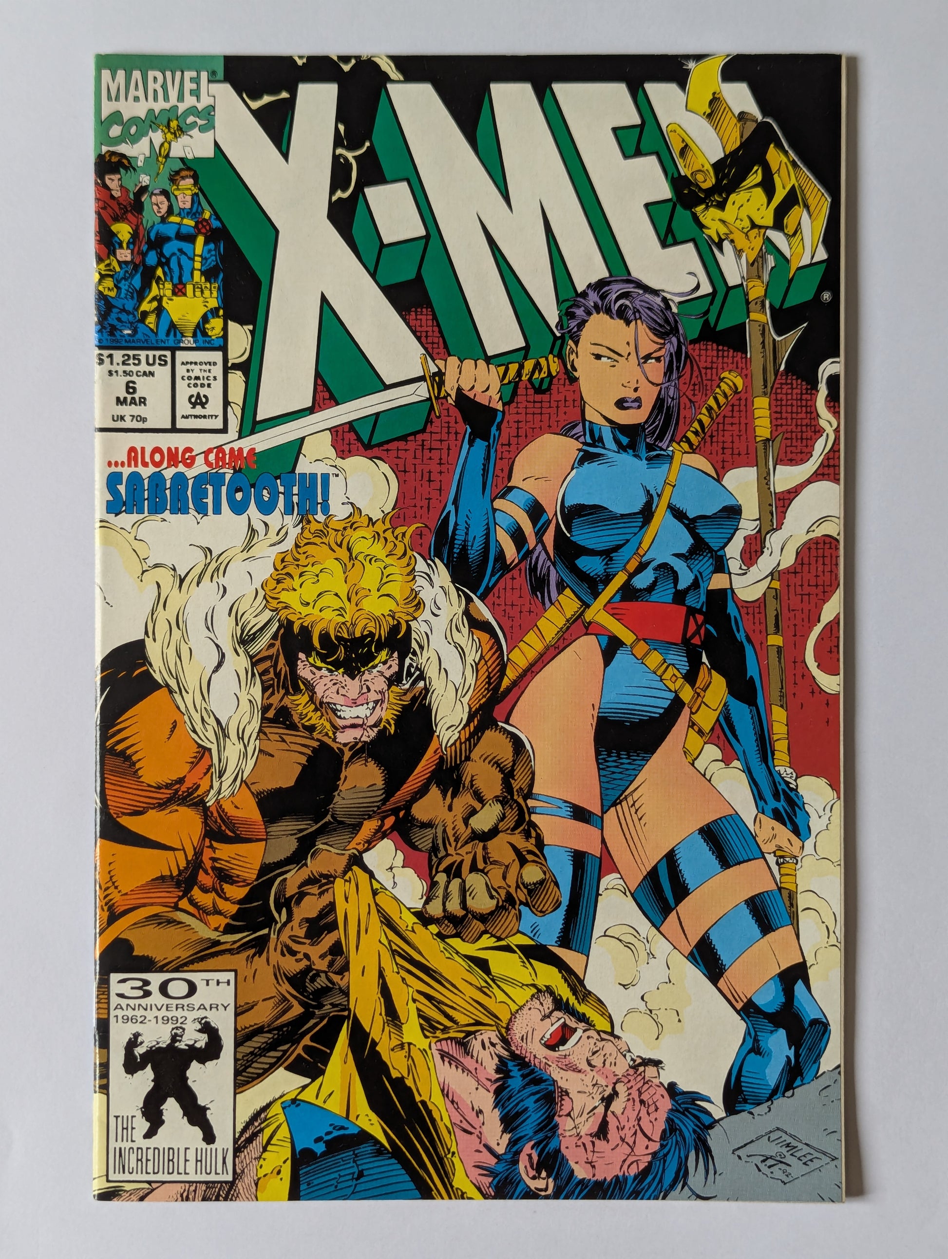 X-Men #6 Marvel Comic Book