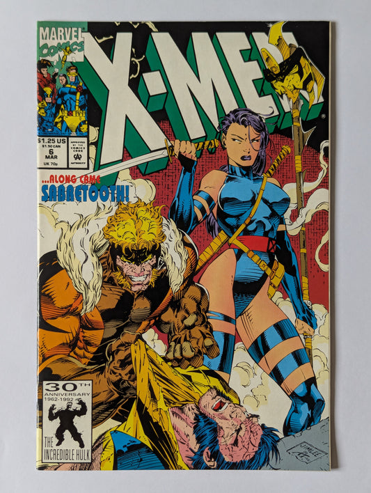 X-Men #6 Marvel Comic Book