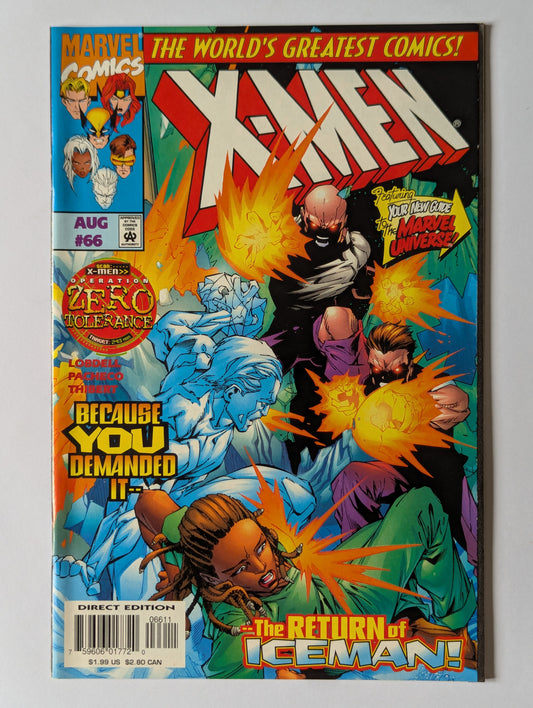 X-Men #66 Marvel Comic Book