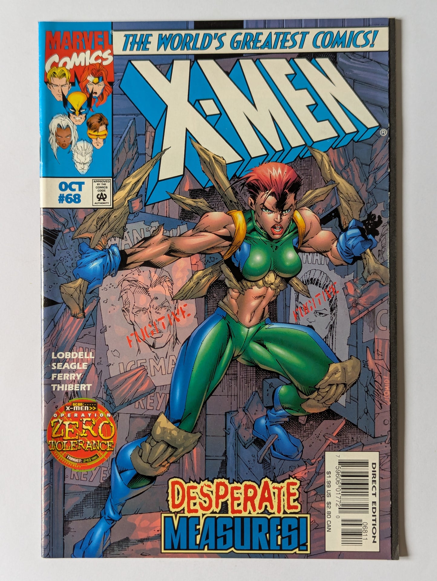 X-Men #68 Marvel Comic Book