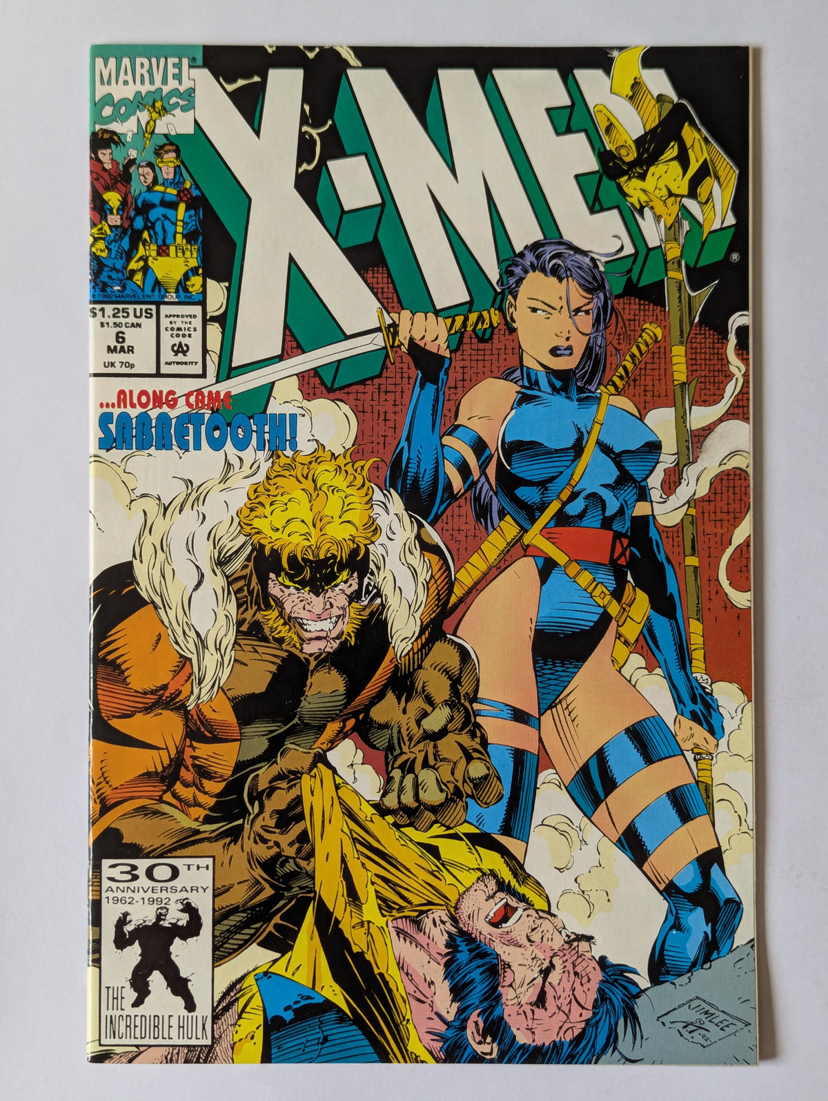 X-Men #6 Marvel Comic Book