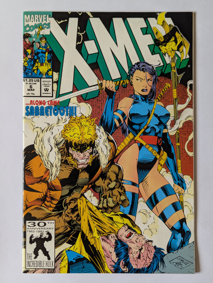 X-Men #6 Marvel Comic Book