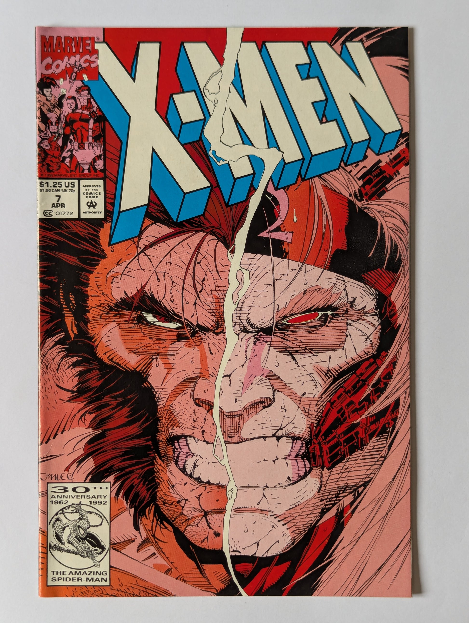 X-Men #7 Marvel Comic Book