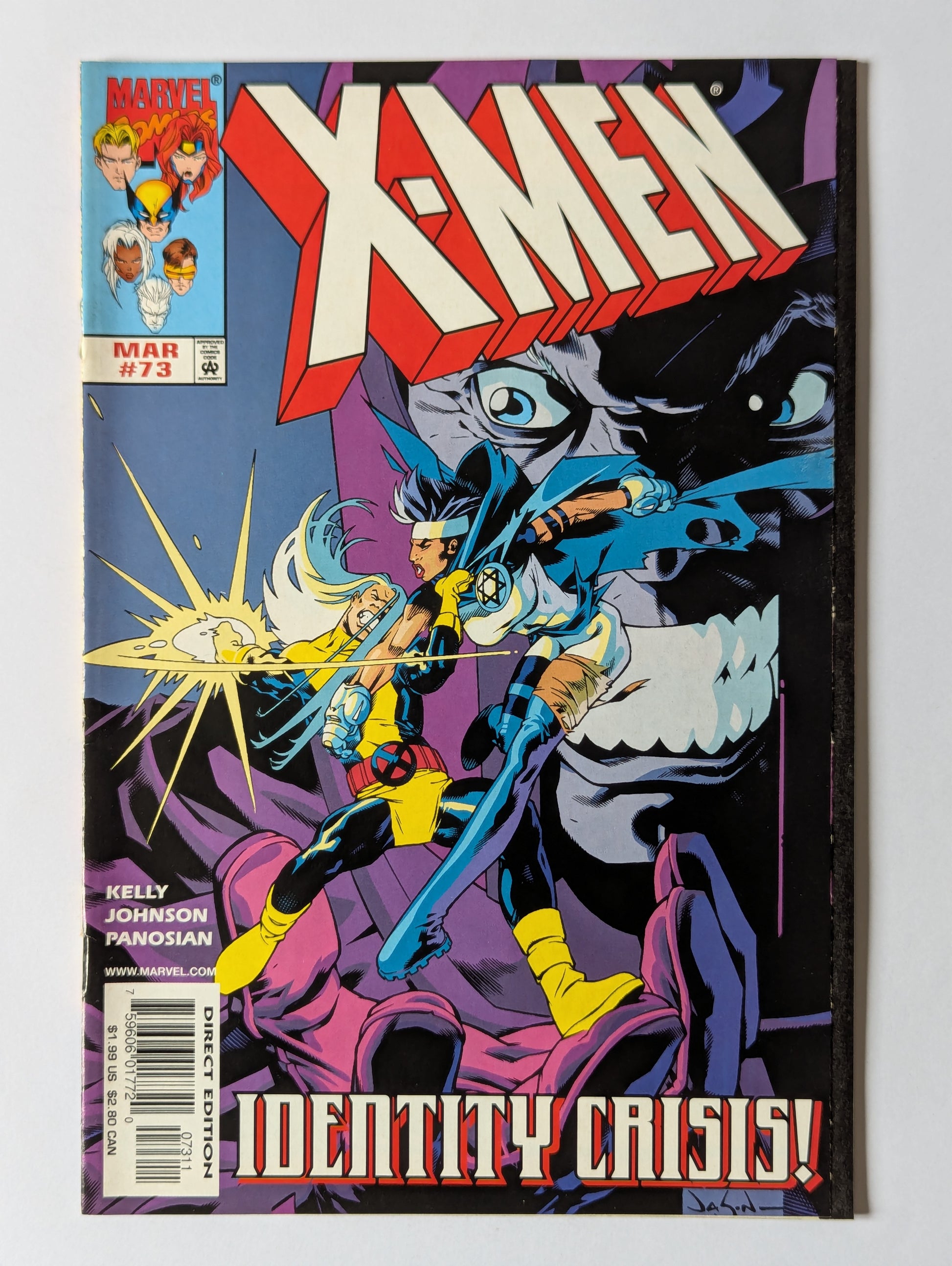 X-Men #73 Marvel Comic Book