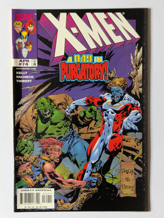 X-Men #74 Marvel Comic Book