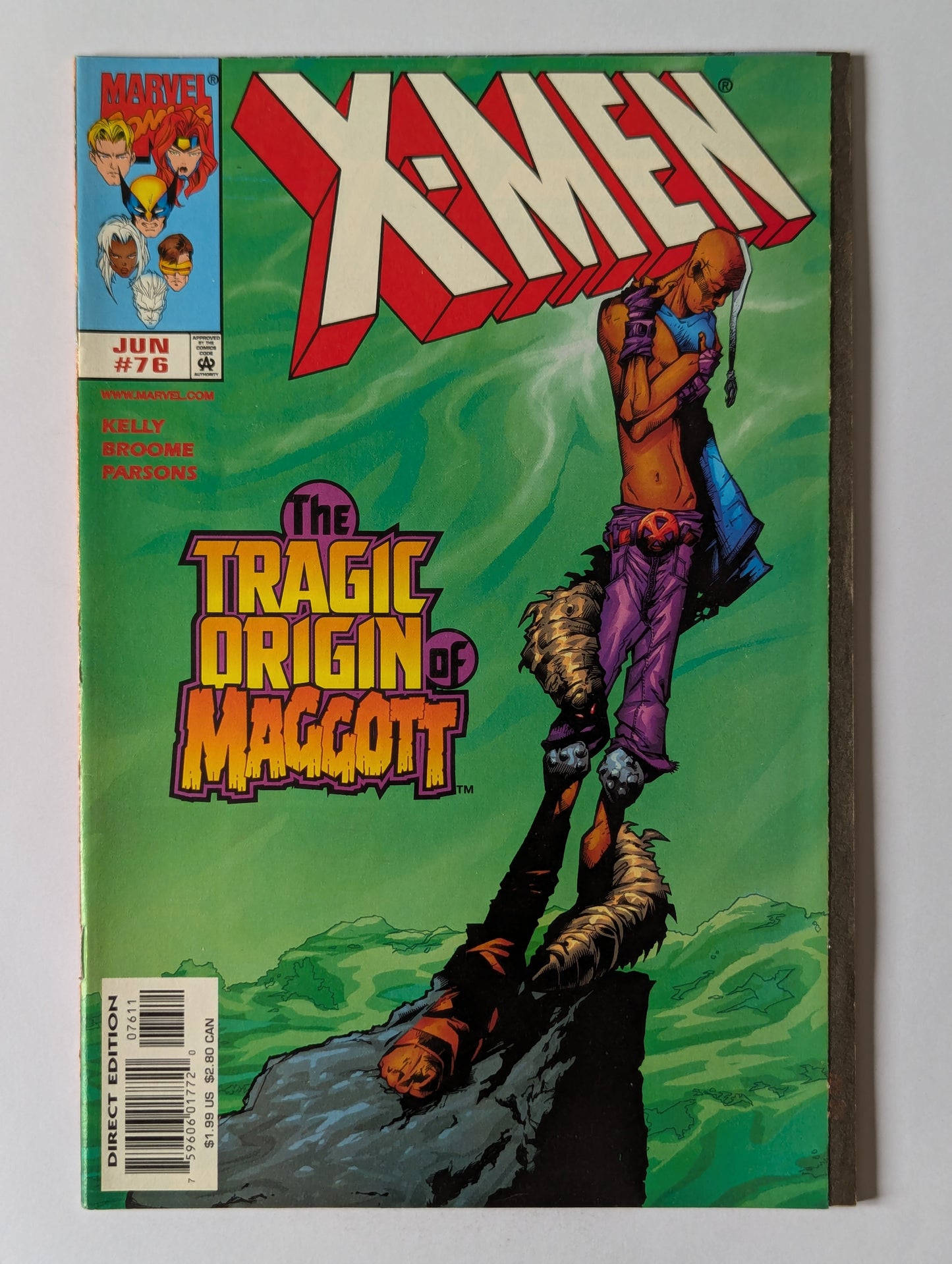 X-Men #76 Marvel Comic Book
