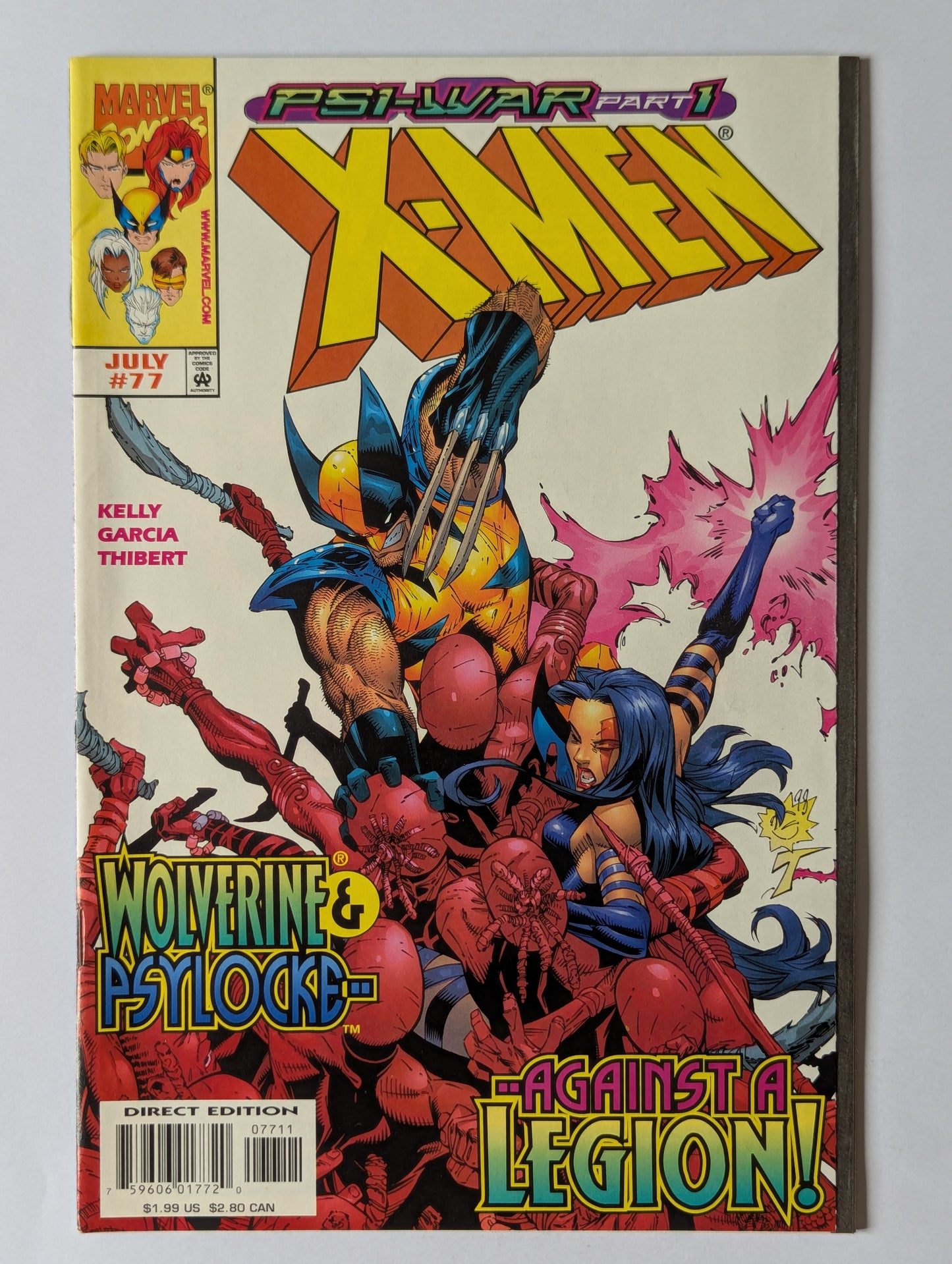 X-Men #77 Marvel Comic Book