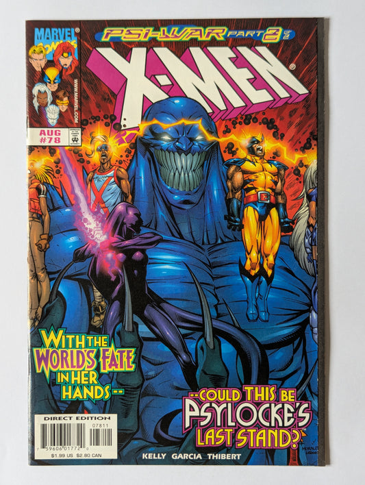 X-Men #78 Marvel Comic Book