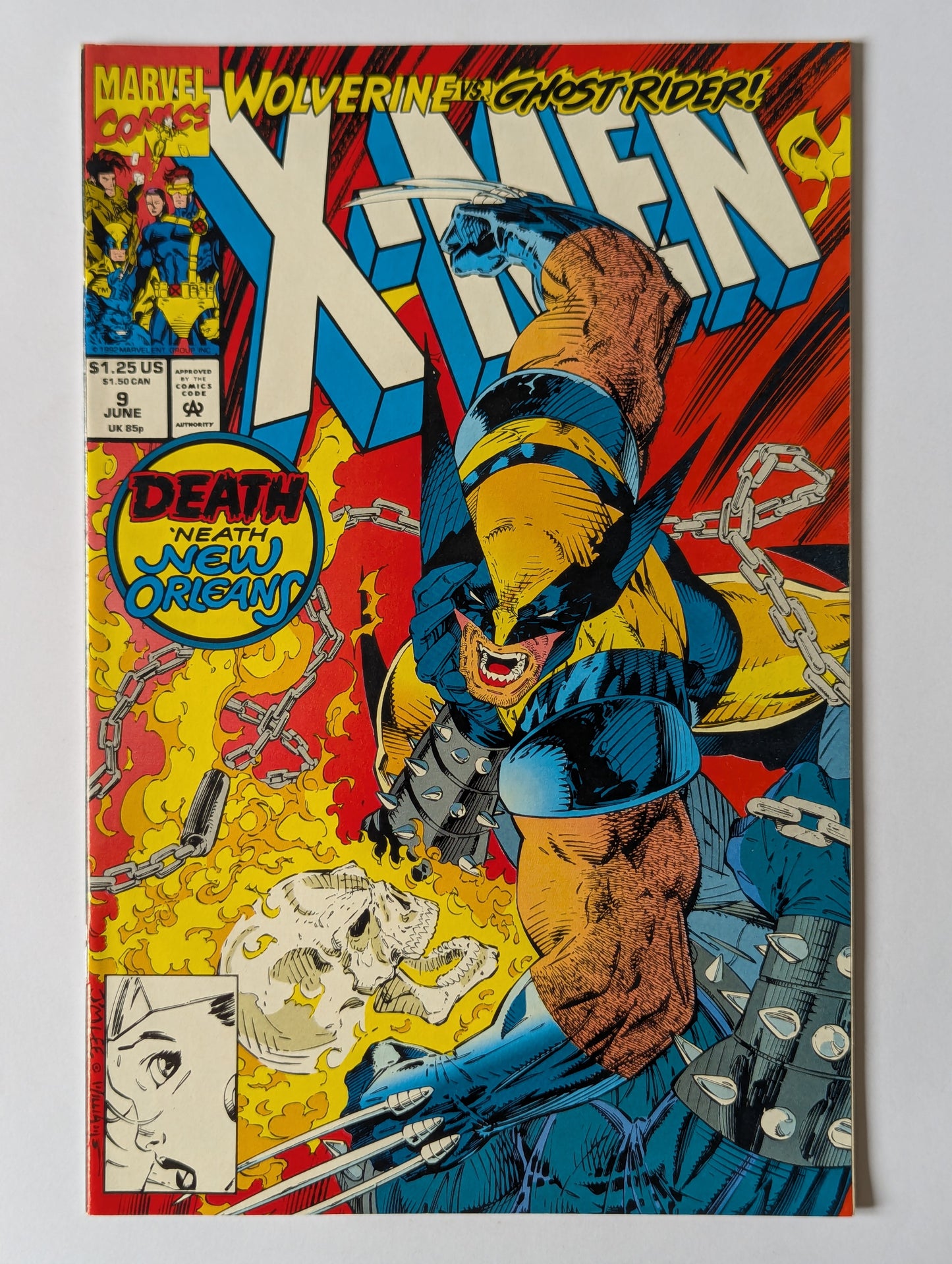 X-Men #9 Marvel Comic Book