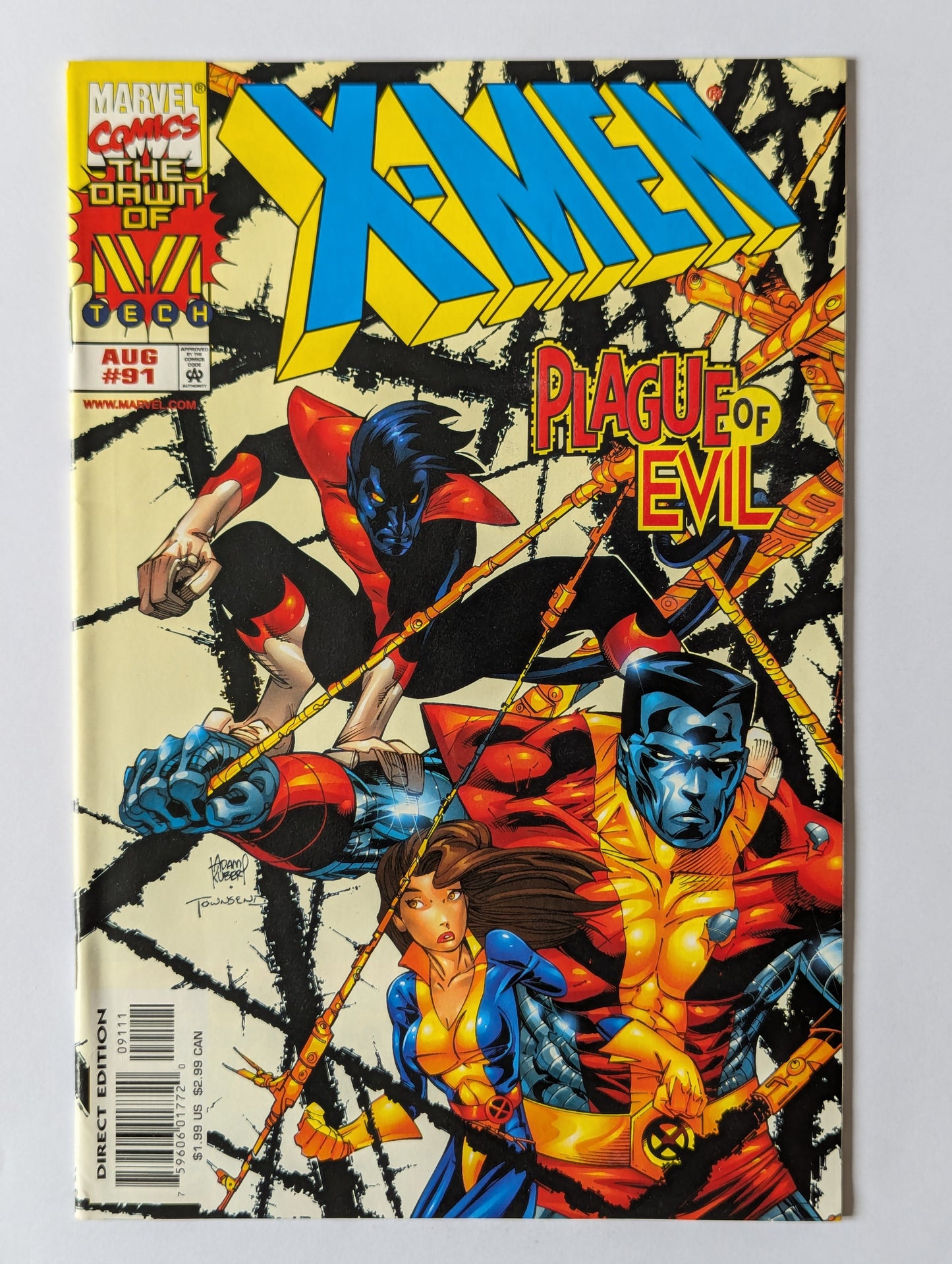 X-Men #91 Marvel Comic Book