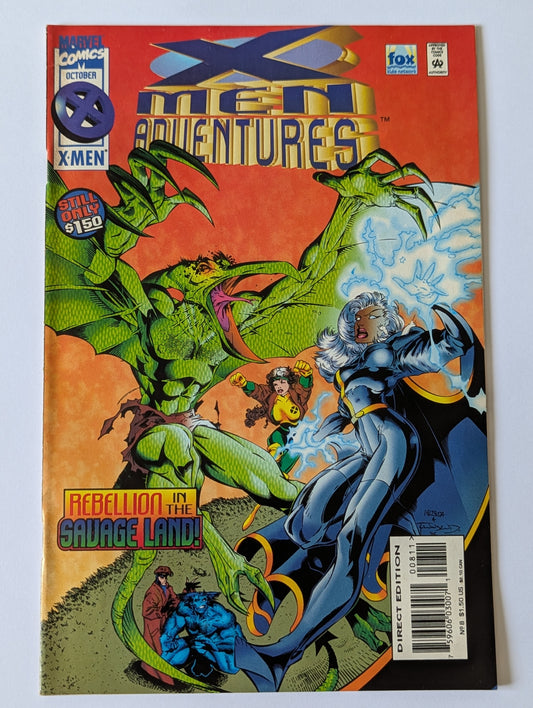 X-Men Adventures #8 Marvel Comic Book