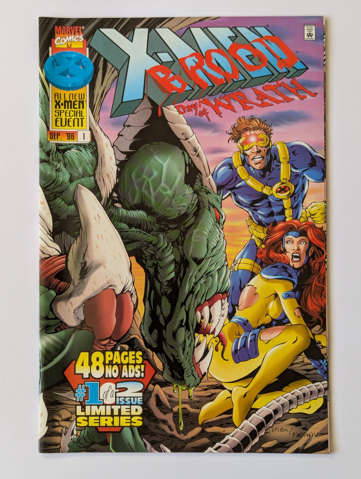 X-Men Brood Day of Wrath #1 Marvel Comic Book