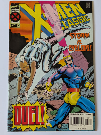 X-Men Classic #105 Marvel Comic Book