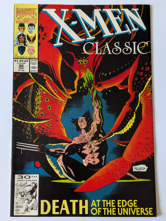 X-Men Classic #66 Marvel Comic Book