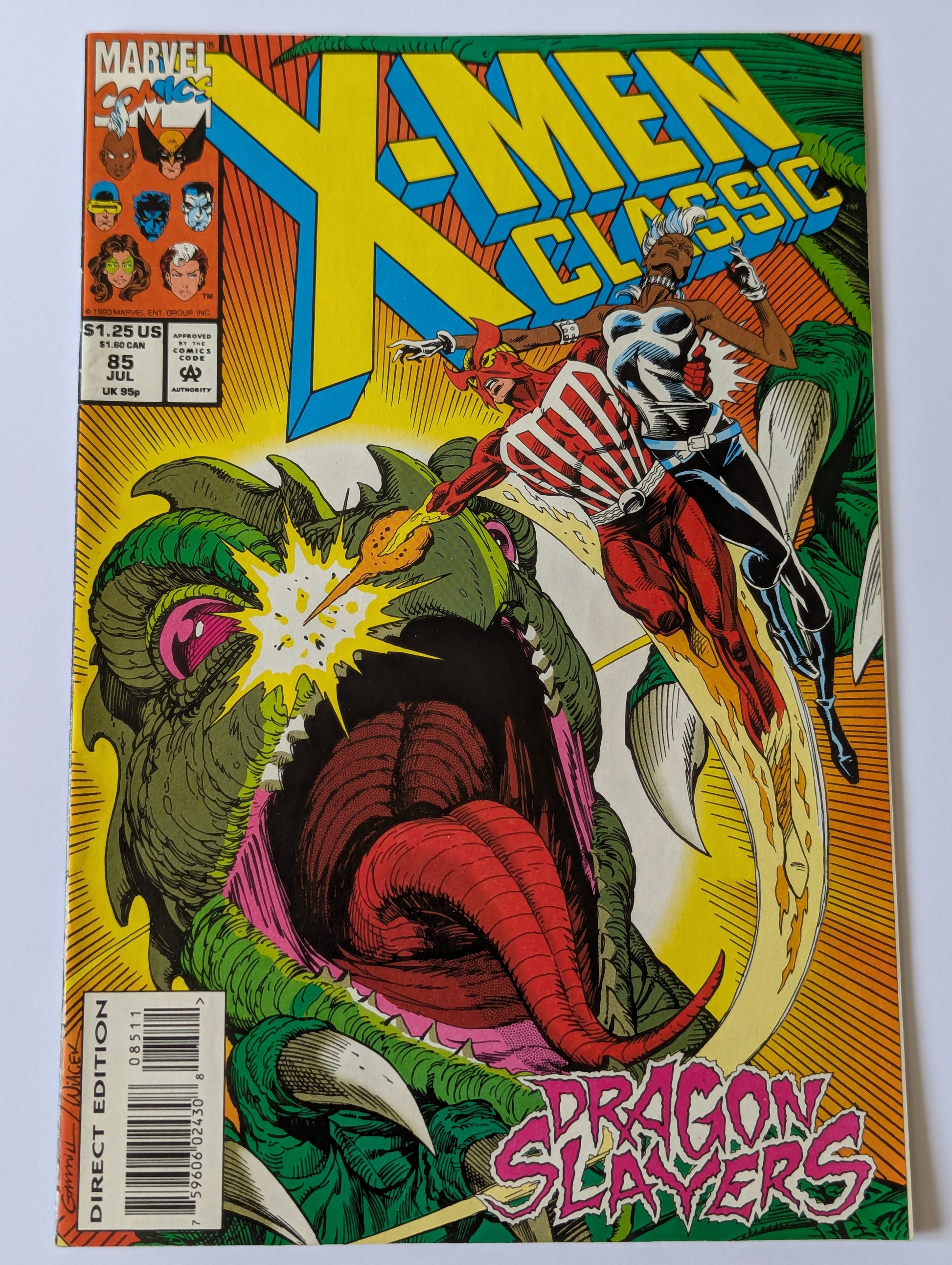 X-Men Classic #85 Marvel Comic Book