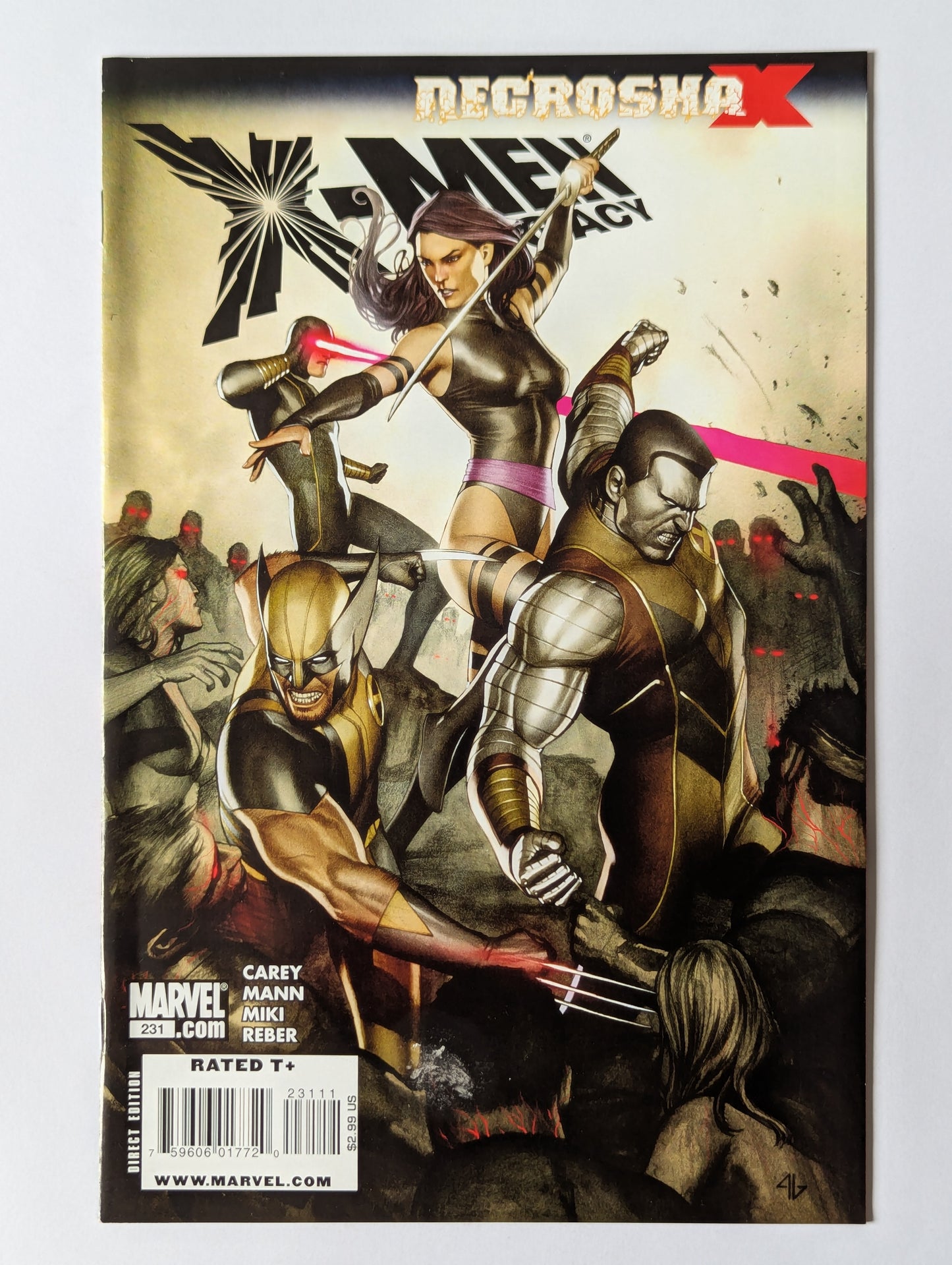 X-Men Legacy #231 Marvel Comic Book