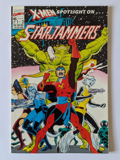 X-Men: Spotlight on Starjammers #1-2 (1990 Limited Series) Complete Set