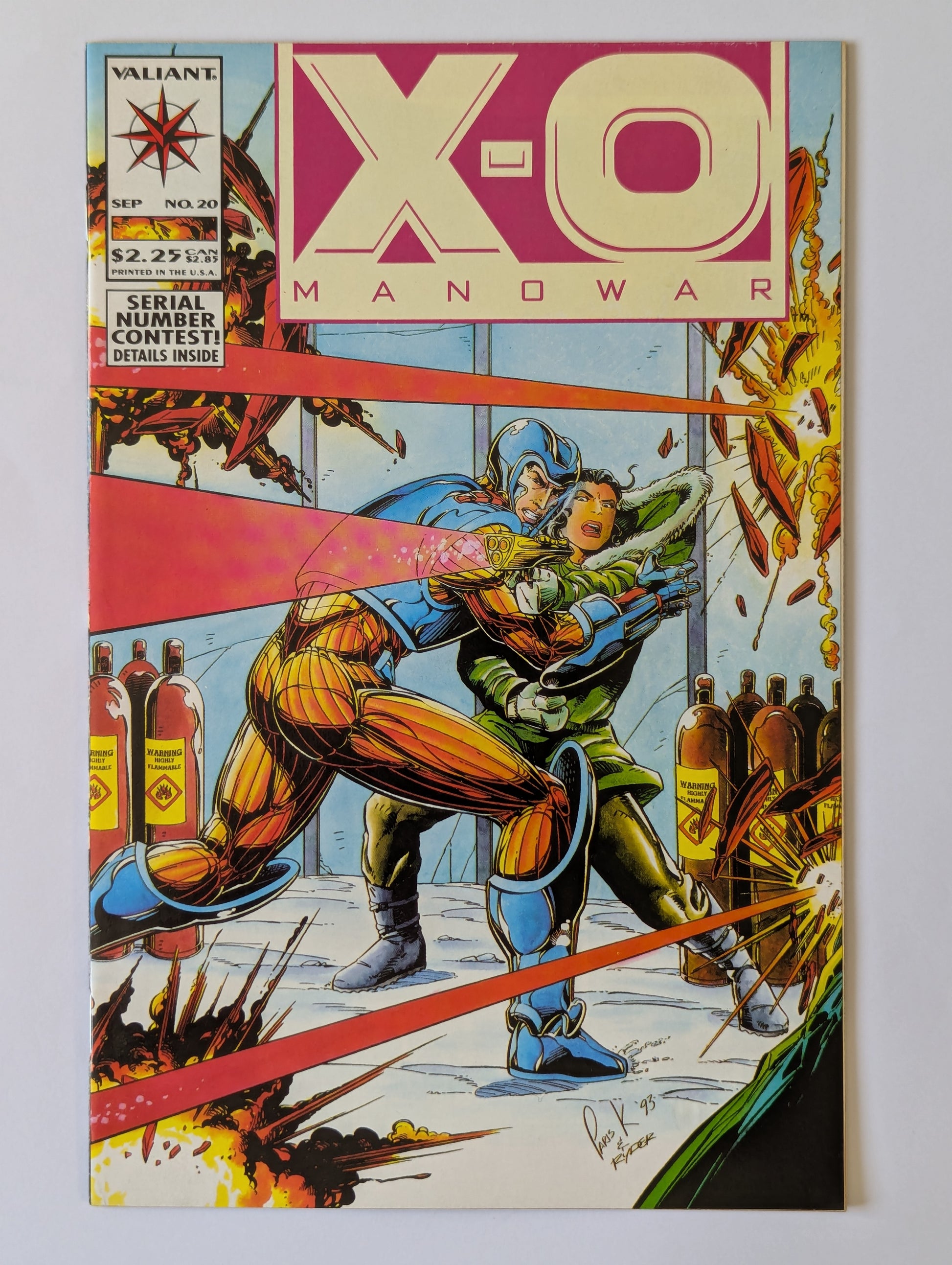 X-O Manowar #20 Valiant Comic Book