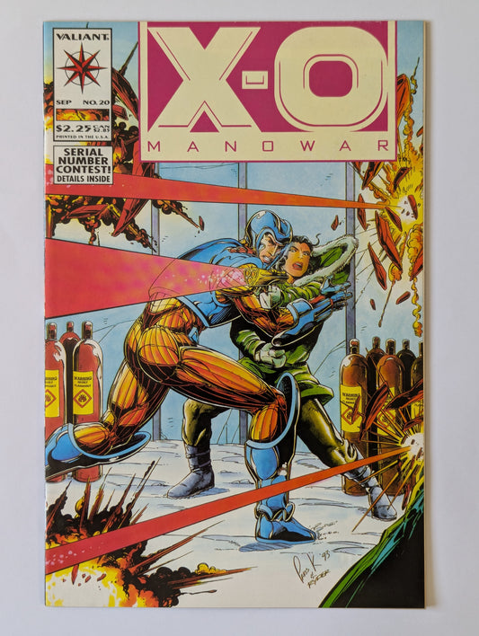 X-O Manowar #20 Valiant Comic Book