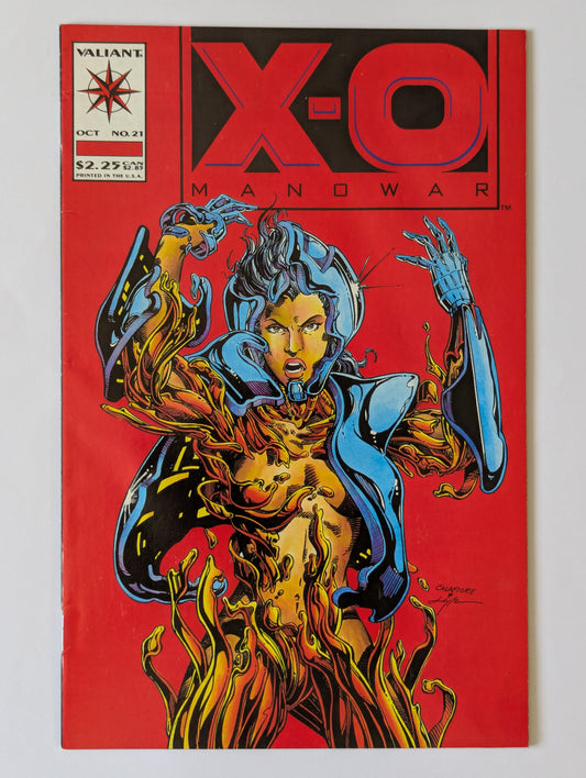 X-O Manowar #21 Valiant Comic Book