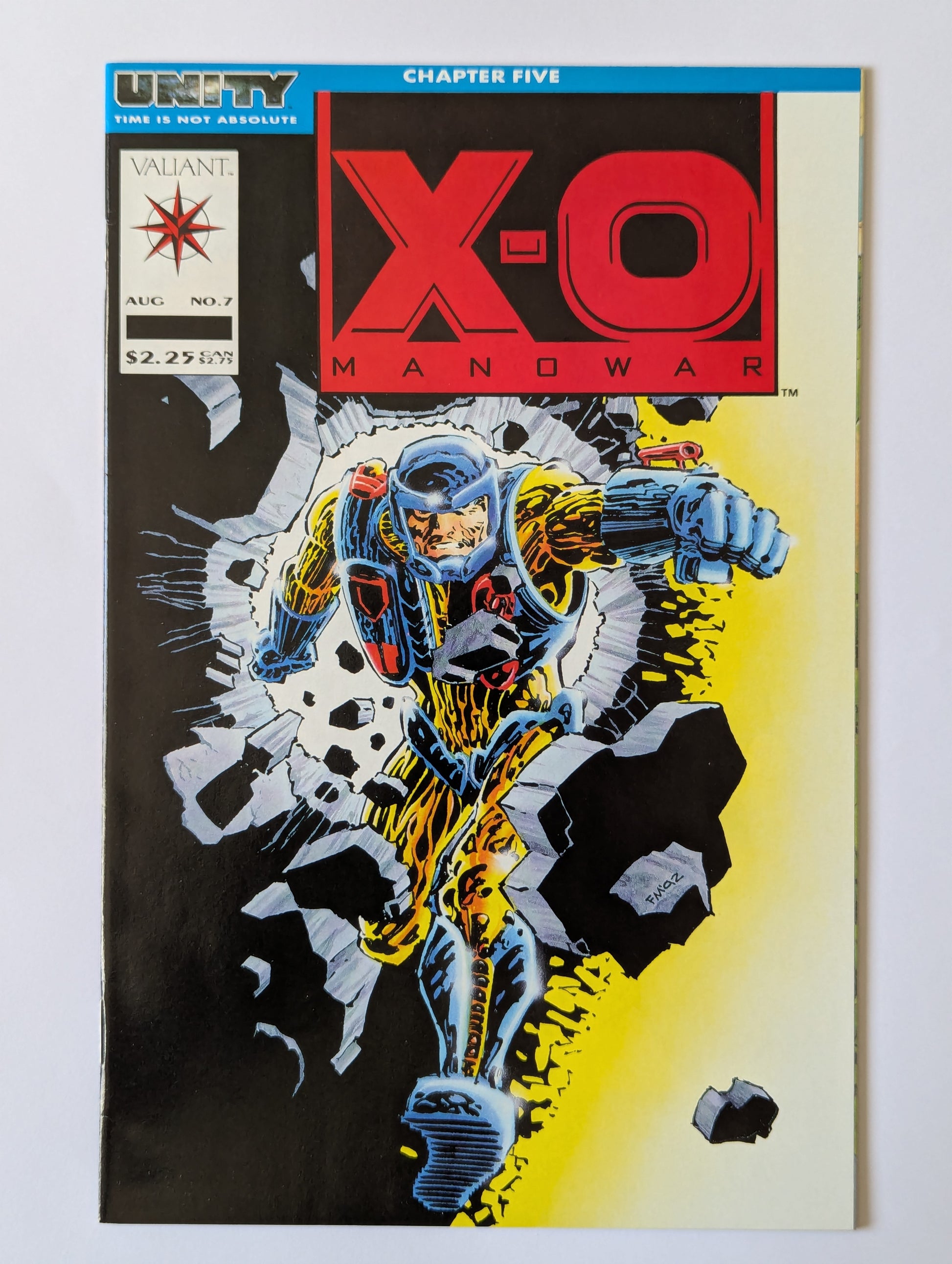 X-O Manowar #7 Valiant Comic Book