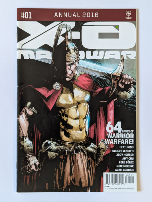 X-O Manowar Annual #1 Valiant Comic Book