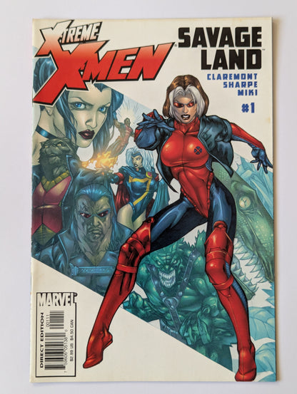 X-Treme X-Men Savage Land #1 Marvel Comic Book