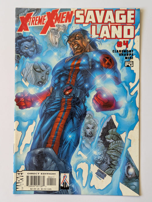 X-Treme X-Men Savage Land #4 Marvel Comic Book