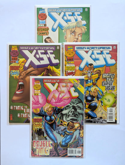 X.S.E. #1-4 Limited Series Marvel Comic Book Set