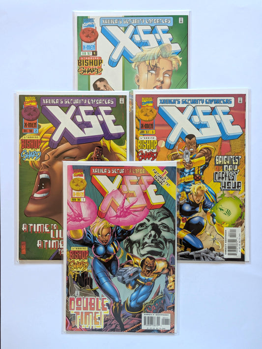 X.S.E. #1-4 Limited Series Marvel Comic Book Set