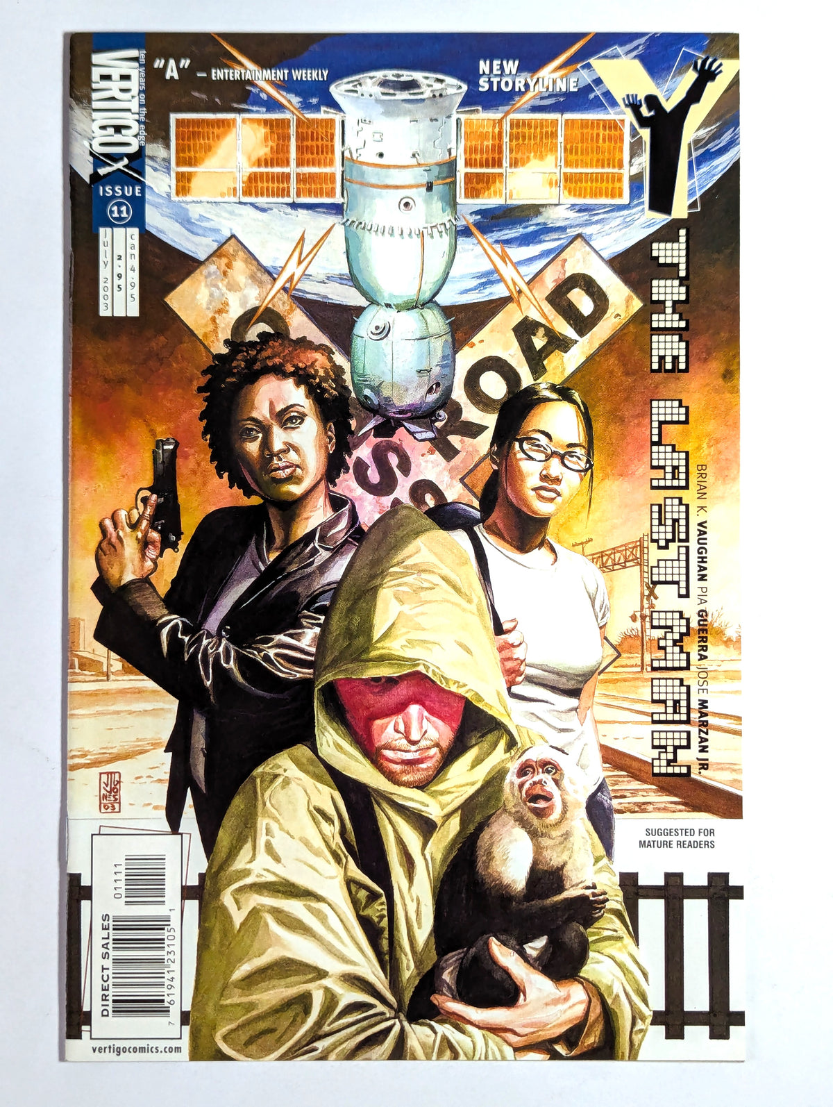 Y The Last Man #11 DC Vertigo Comic Book