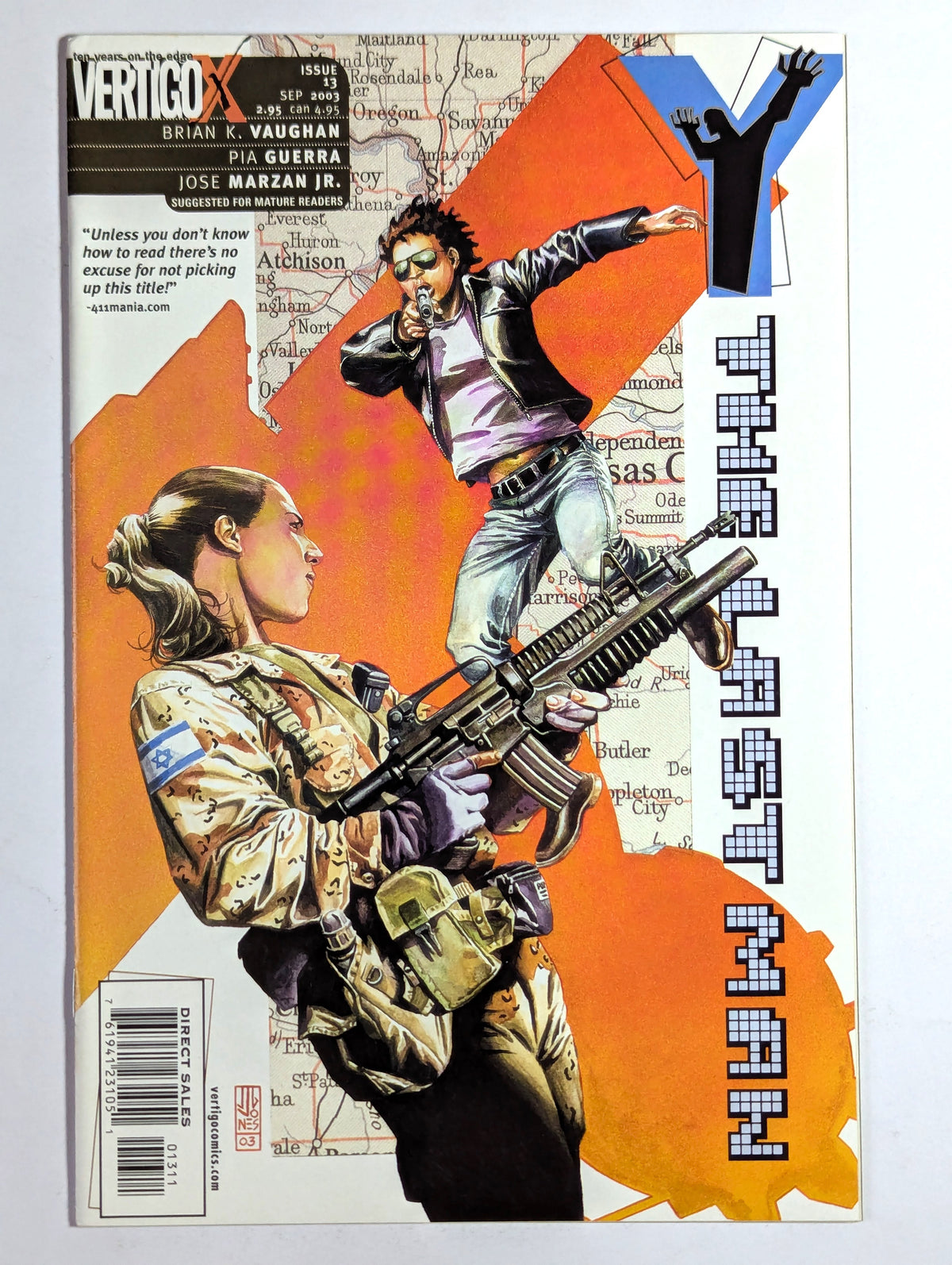 Y The Last Man #13 DC Vertigo Comic Book