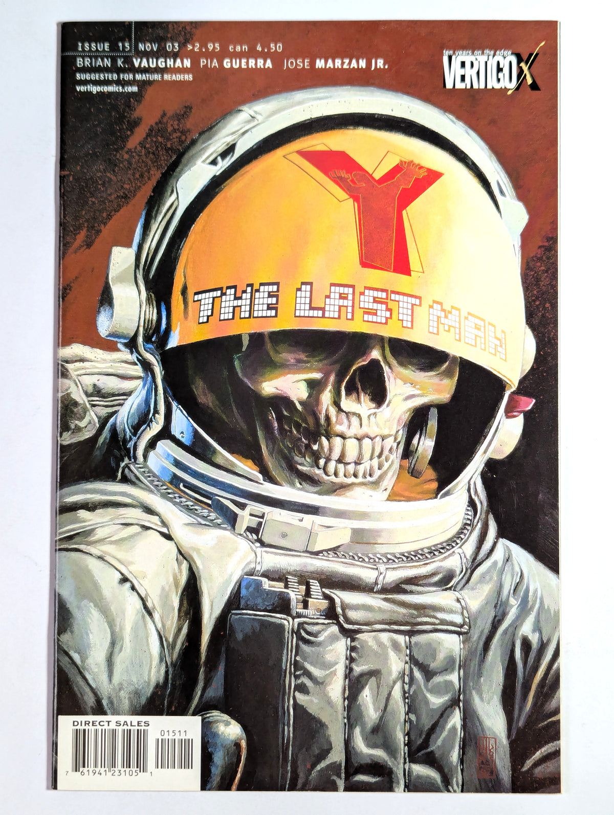Y The Last Man #15 DC Vertigo Comic Book