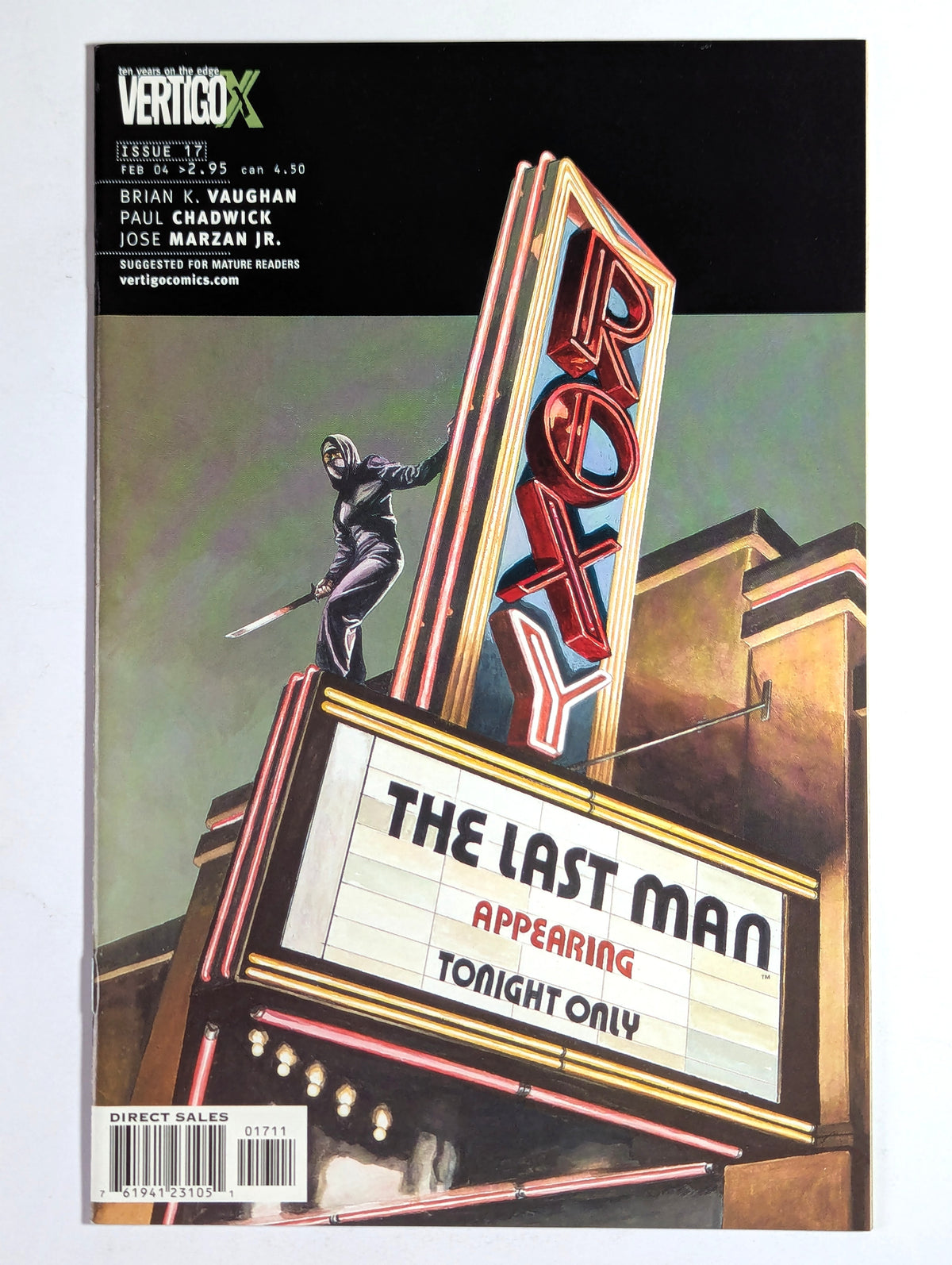 Y The Last Man #17 DC Vertigo Comic Book