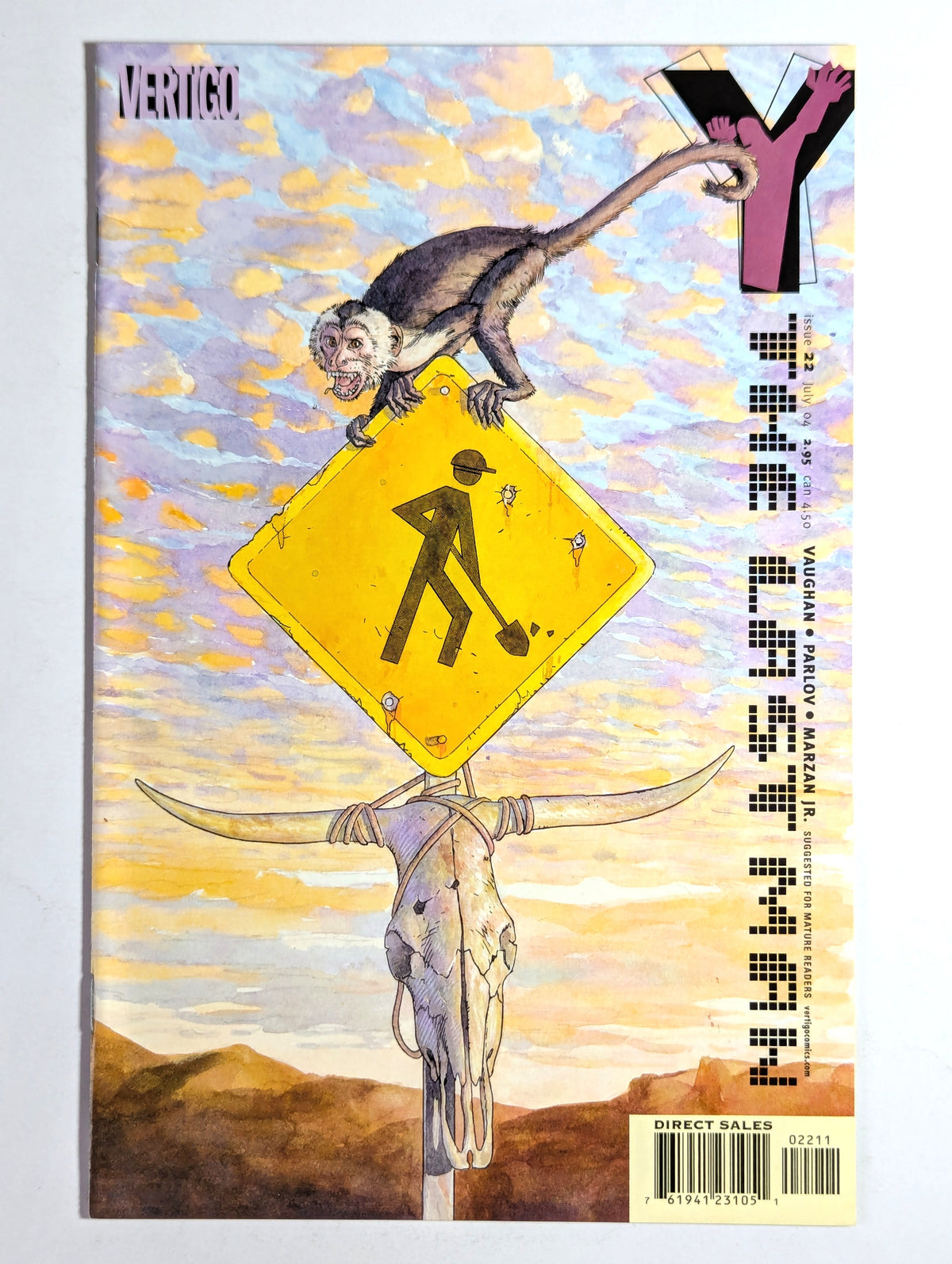 Y The Last Man #22 DC Vertigo Comic Book