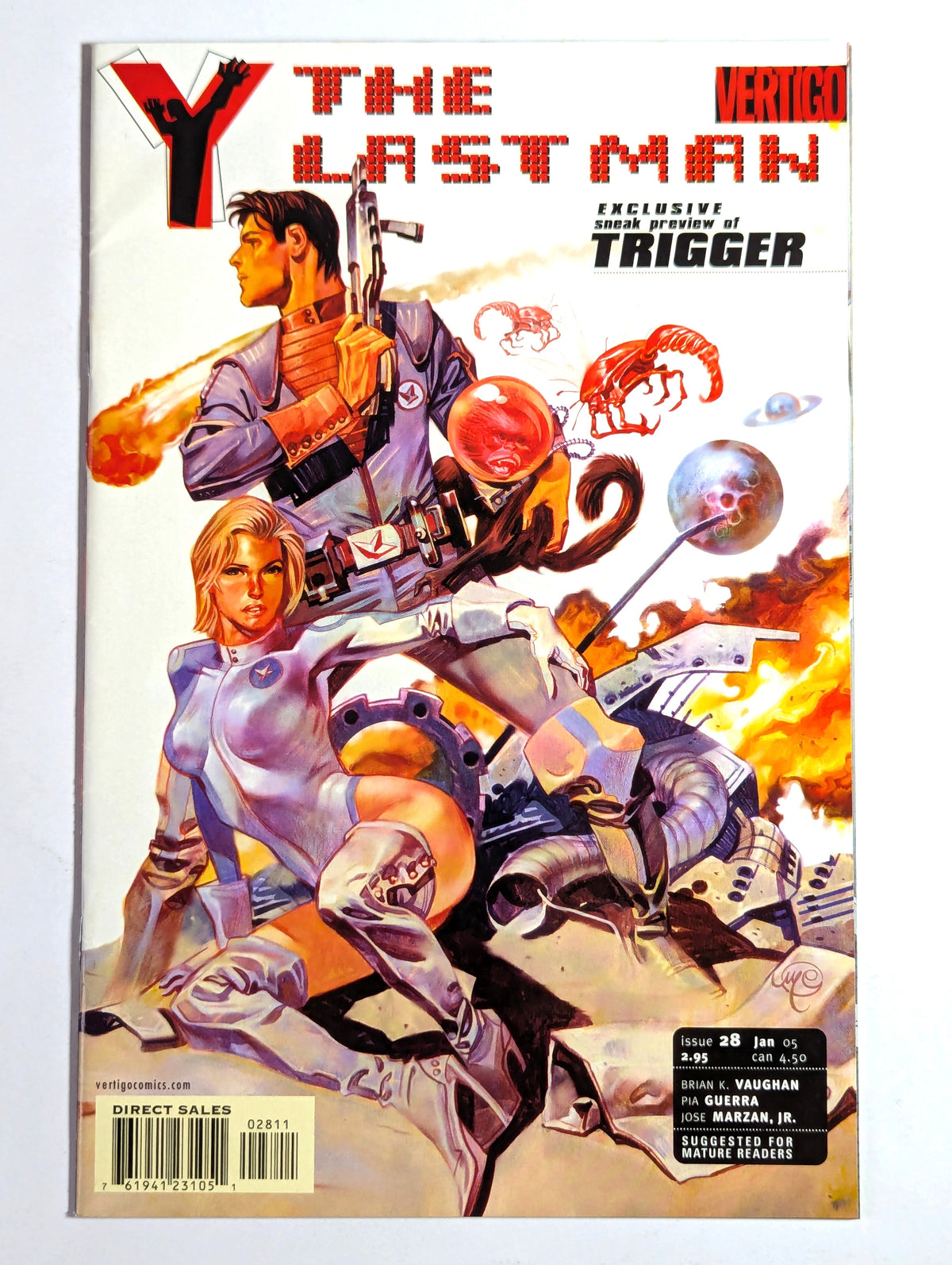 Y The Last Man #28 DC Vertigo Comic Book