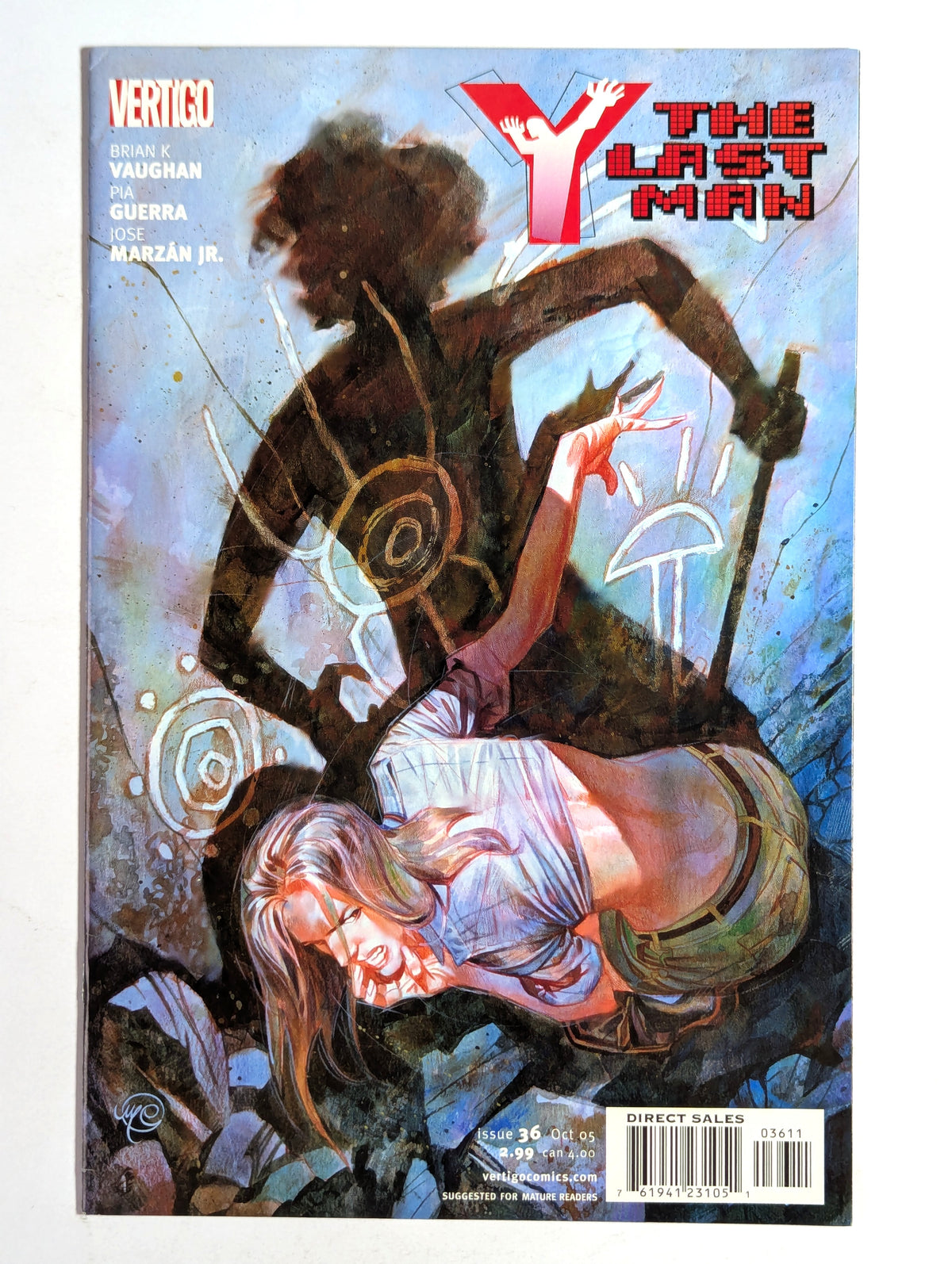 Y The Last Man #36 DC Vertigo Comic Book