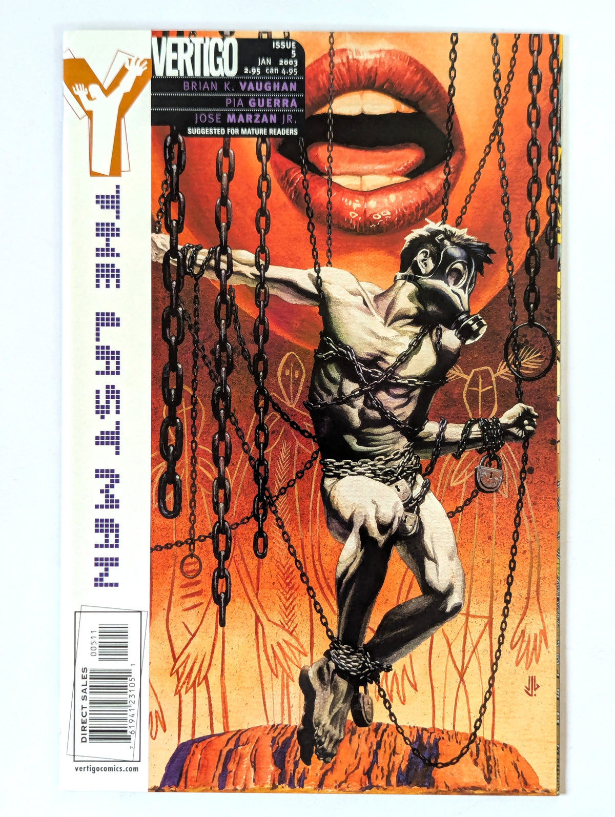 Y The Last Man #5 DC Vertigo Comic Book
