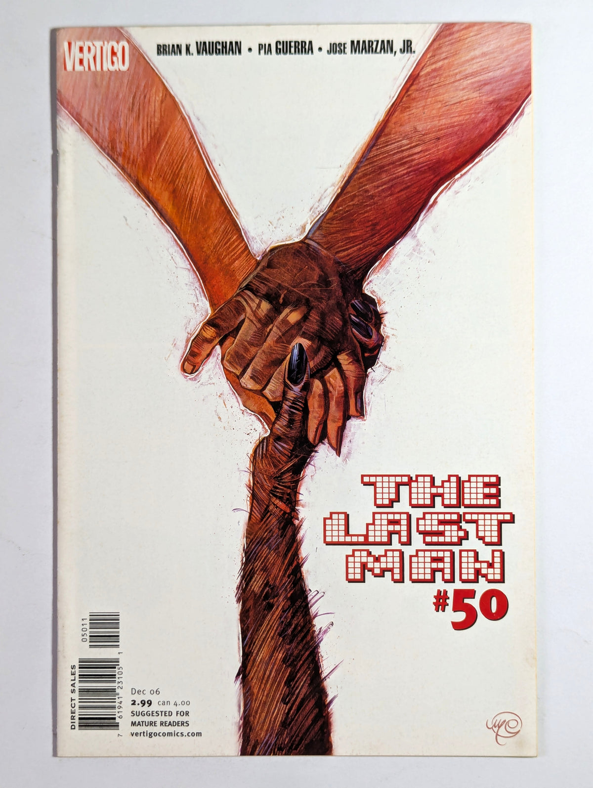 Y The Last Man #50 DC Vertigo Comic Book
