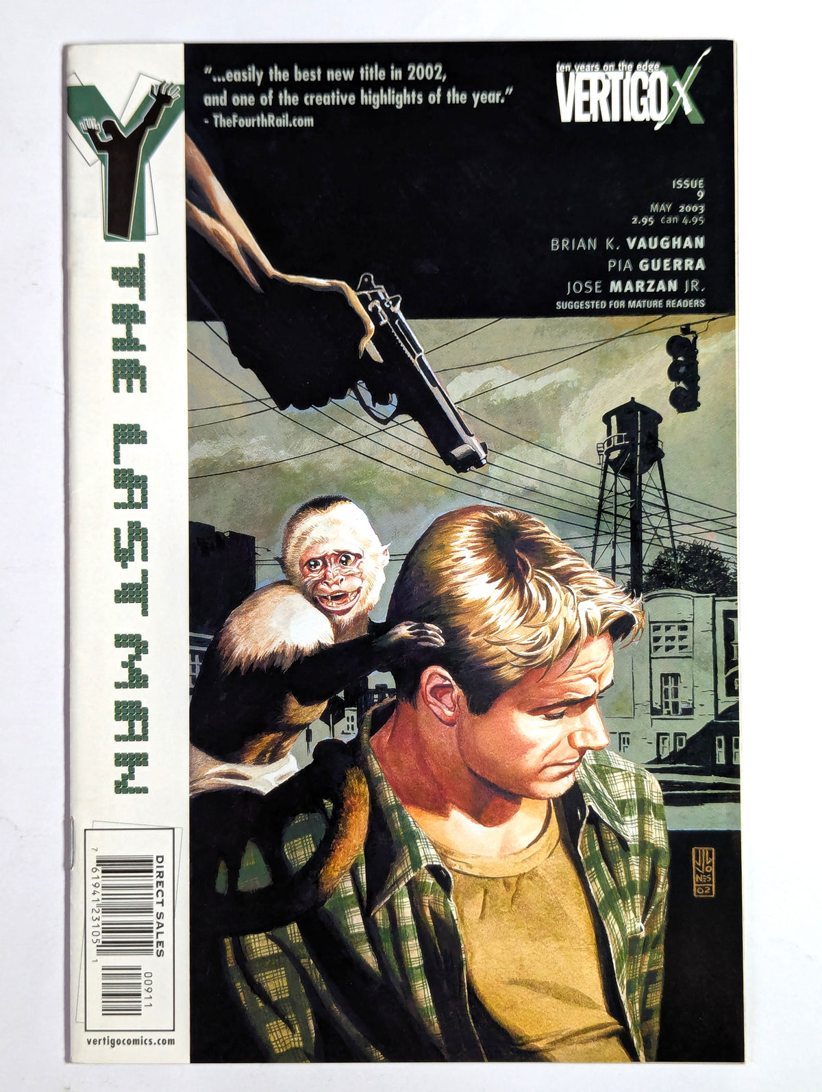 Y The Last Man #9 DC Vertigo Comic Book