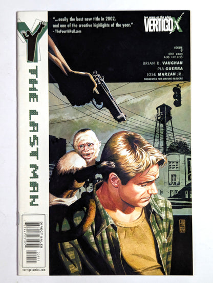 Y The Last Man #9 DC Vertigo Comic Book