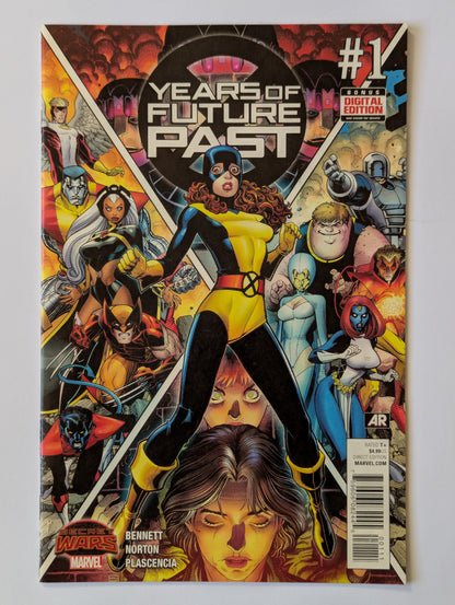 Years of Future Past #1 Marvel Comic Book