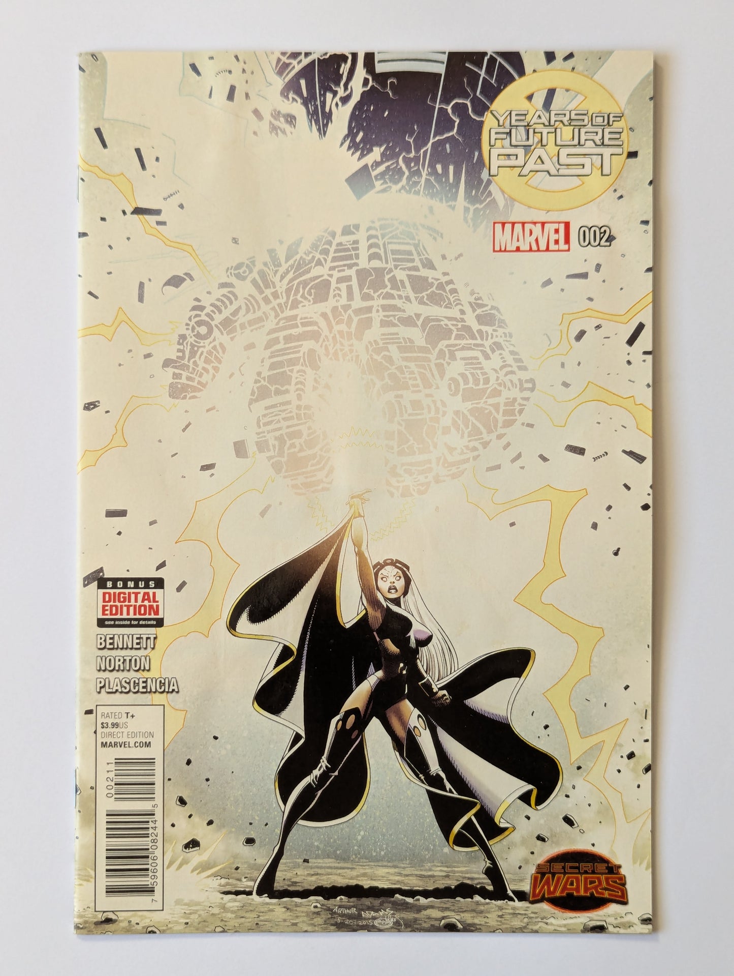 Years of Future Past #2 Marvel Comic Book