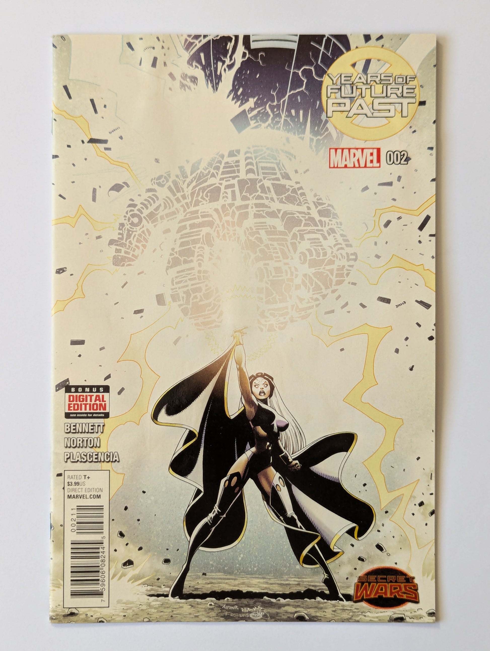 Years of Future Past #2 Marvel Comic Book