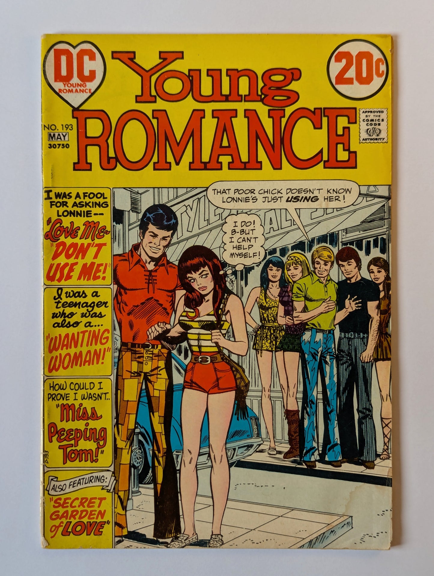 Young Romance #193 DC Comic Book