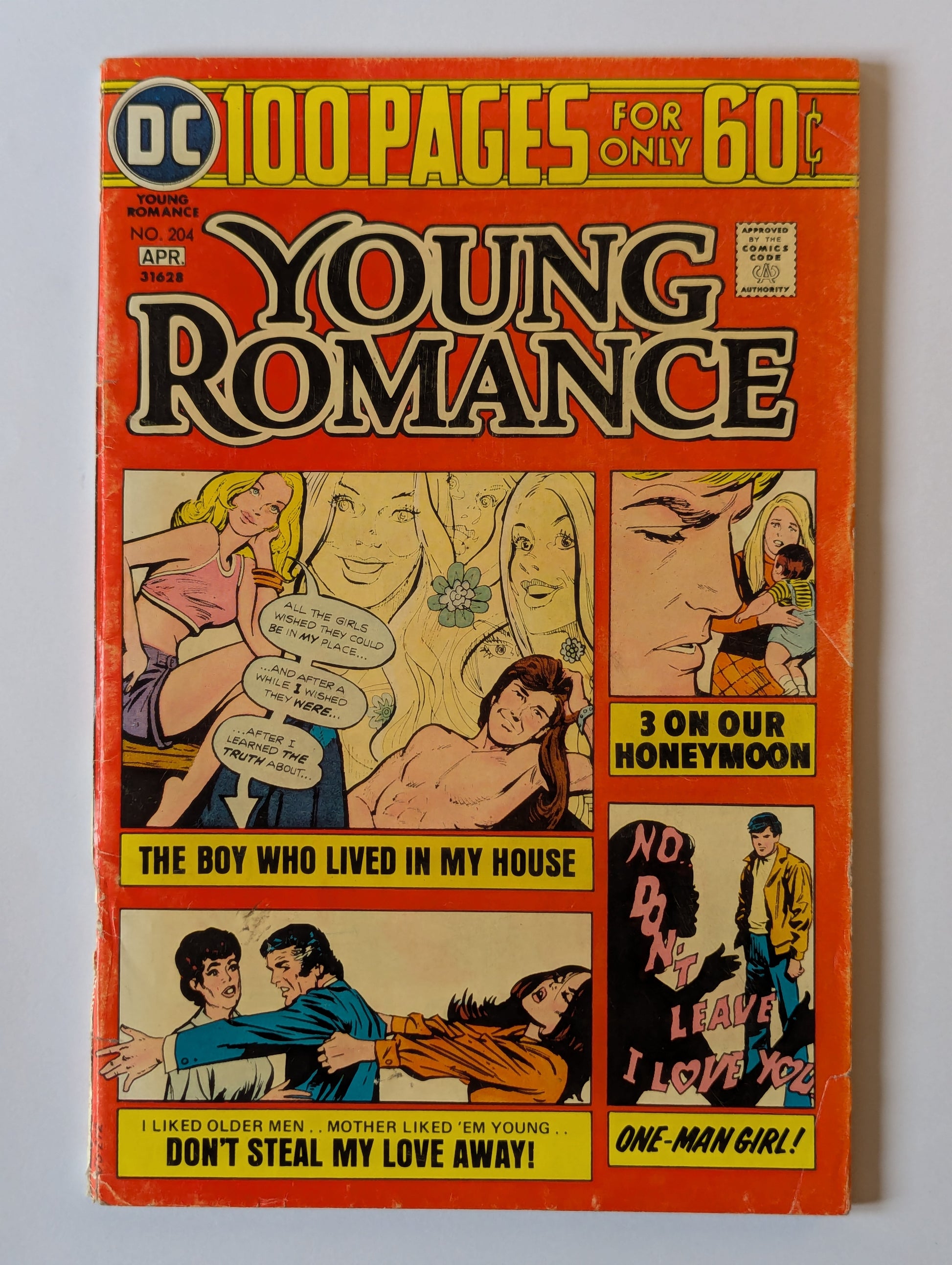 Young Romance #204 DC Comic Book