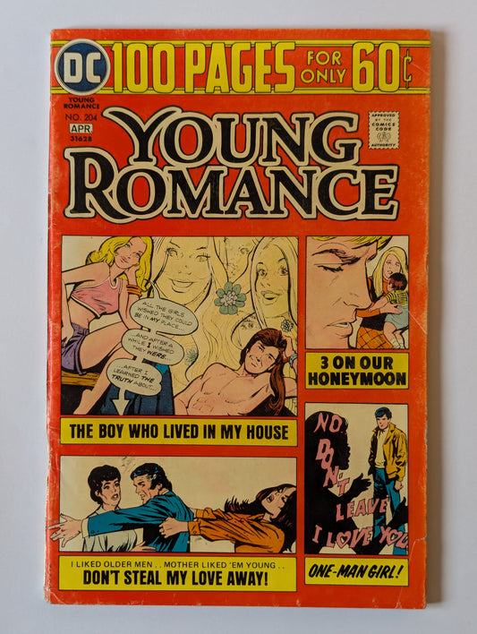 Young Romance #204 DC Comic Book