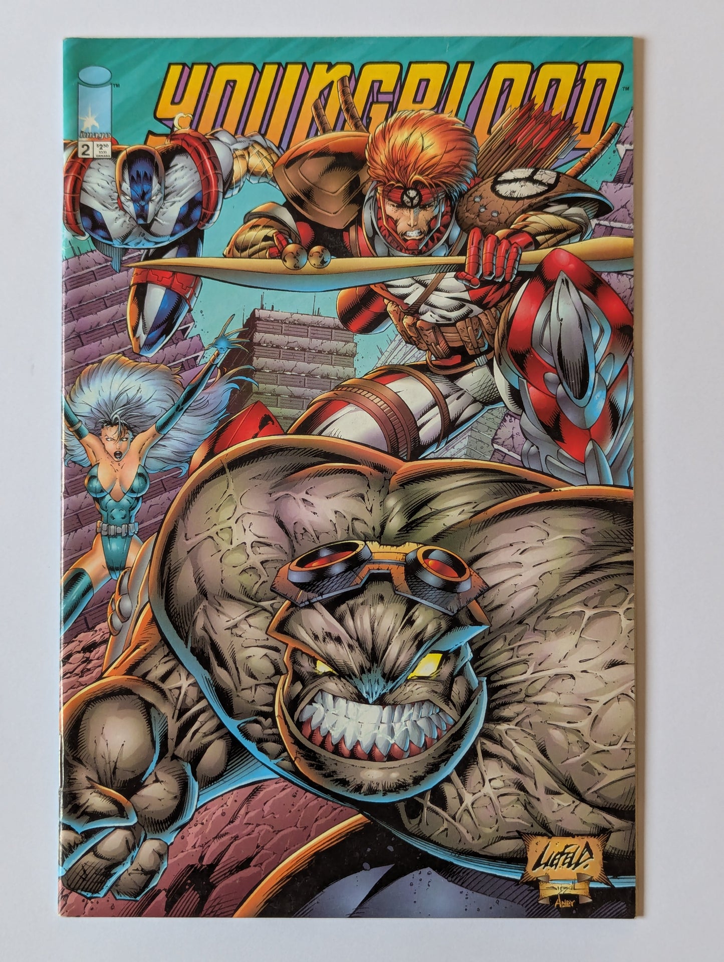Youngblood #2 Image Comic Book